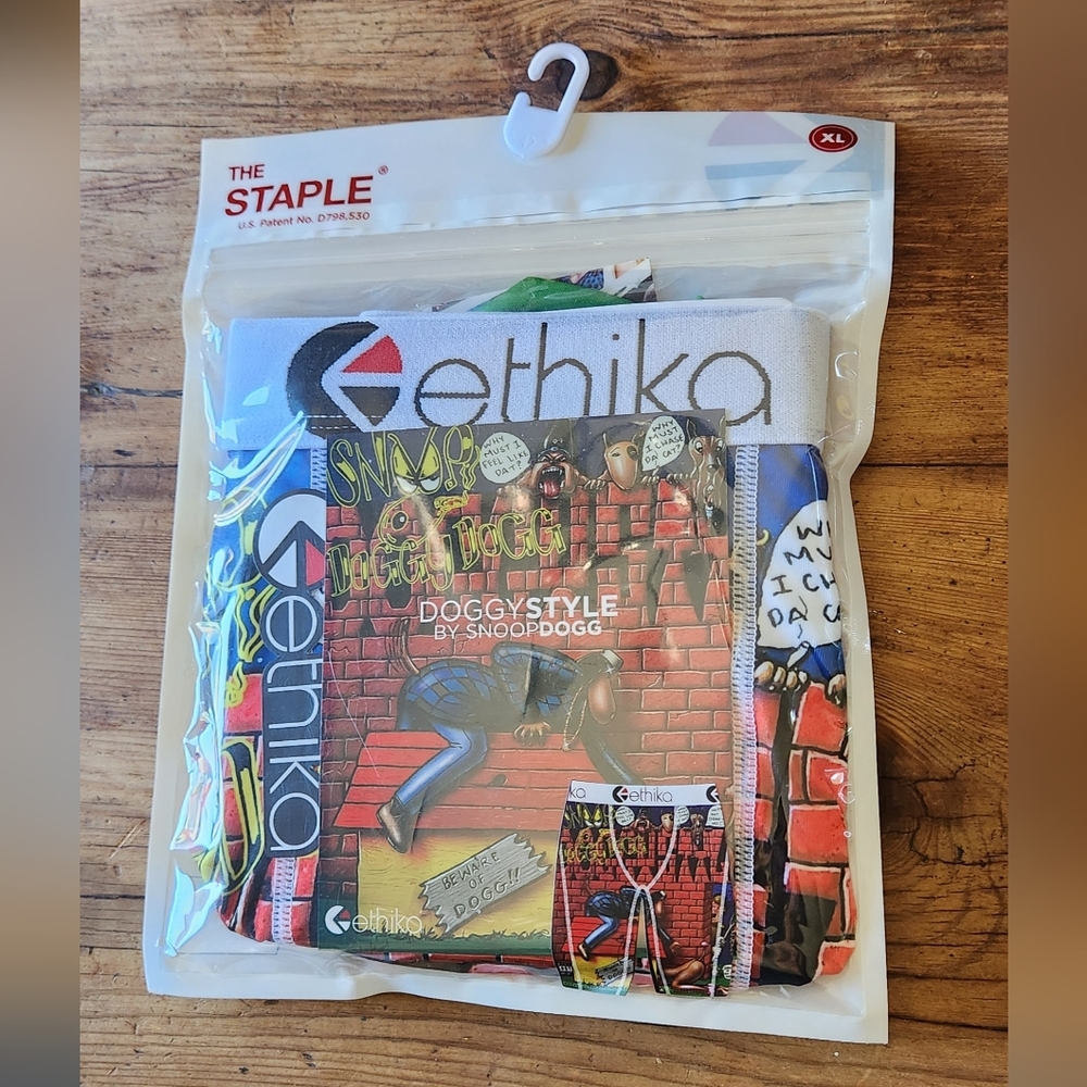 Ethika xl boxer briefs doggy style by snoop dog